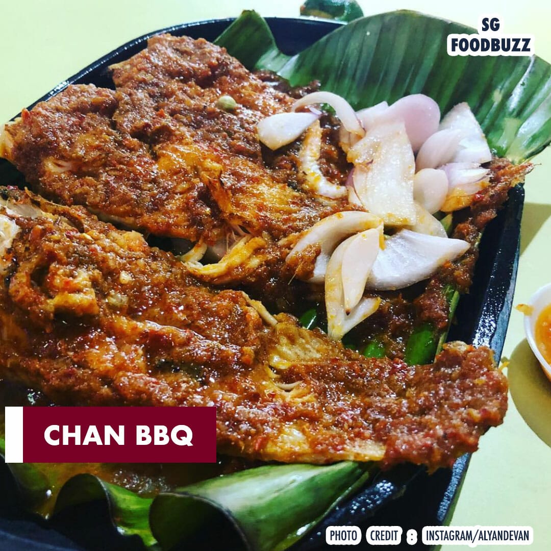 Cá đuối sambal ở Chan BBQ | Tripzone