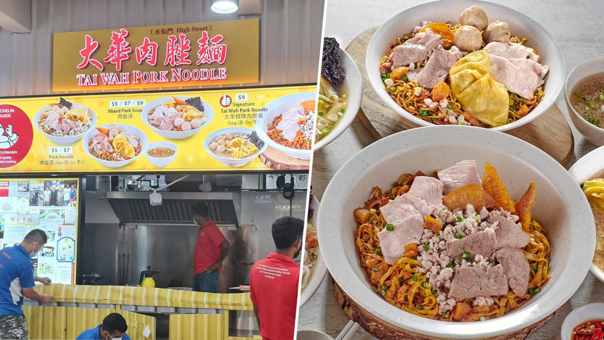 Tai Wah Pork Noodle At Hong Lim Opening 2nd Stall In Bedok; Prices Cheaper  Than Flagship Shop's - TODAY
