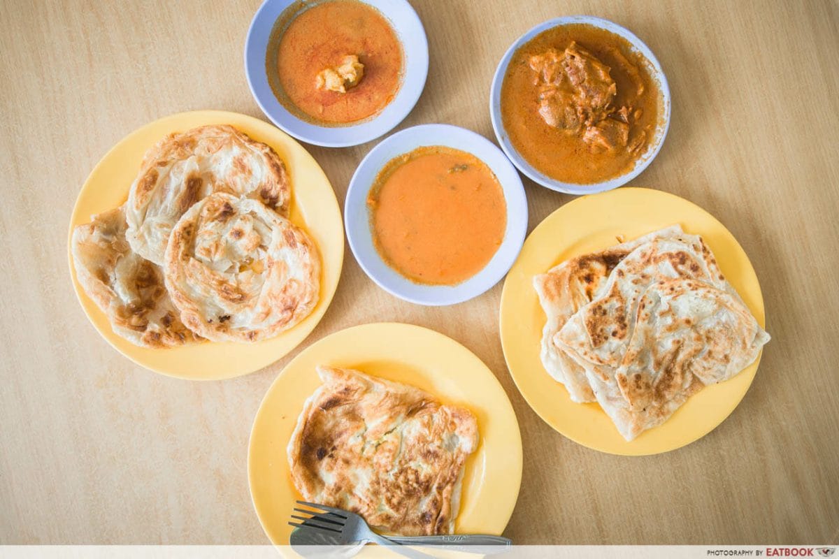 Mr and Mrs Mohgan's Roti Prata Review: Super Crispy Prata And Flavourful Curries At Joo Chiat - EatBook.sg - Singapore Food Guide And Review Site