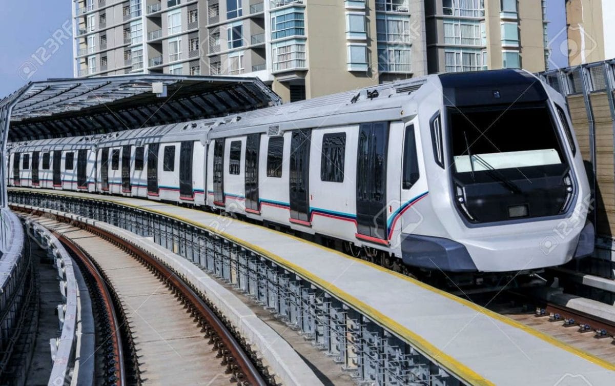 Malaysia MRT (Mass Rapid Transit) Train, A Transportation For Future  Generation. Stock Photo, Picture And Royalty Free Image. Image 85777215.