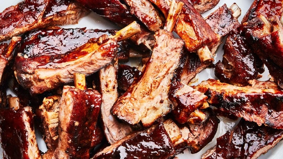 Chinese Spareribs in a Sticky Honey Sauce