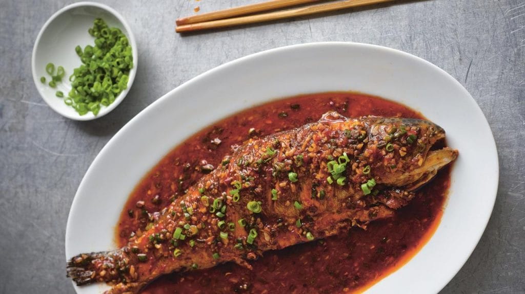 Fish with Spicy Bean Sauce