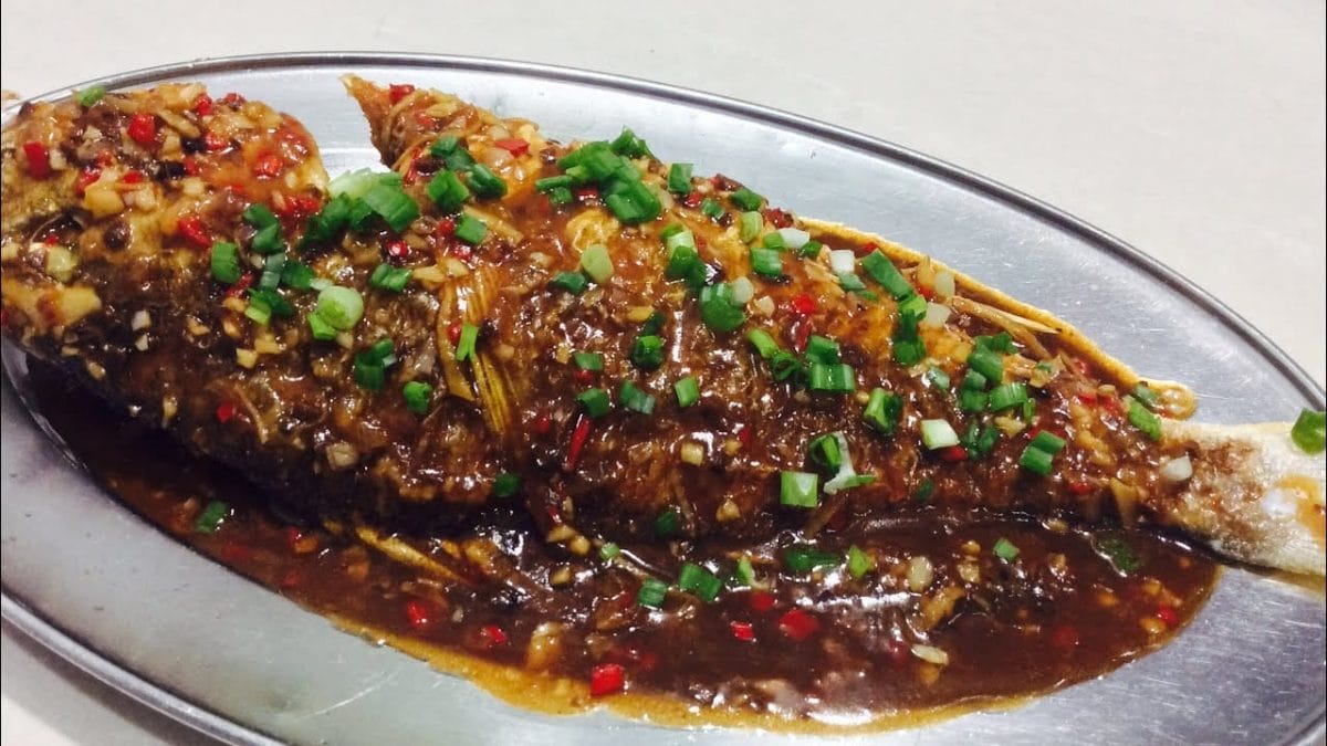 Fish with Spicy Bean Sauce