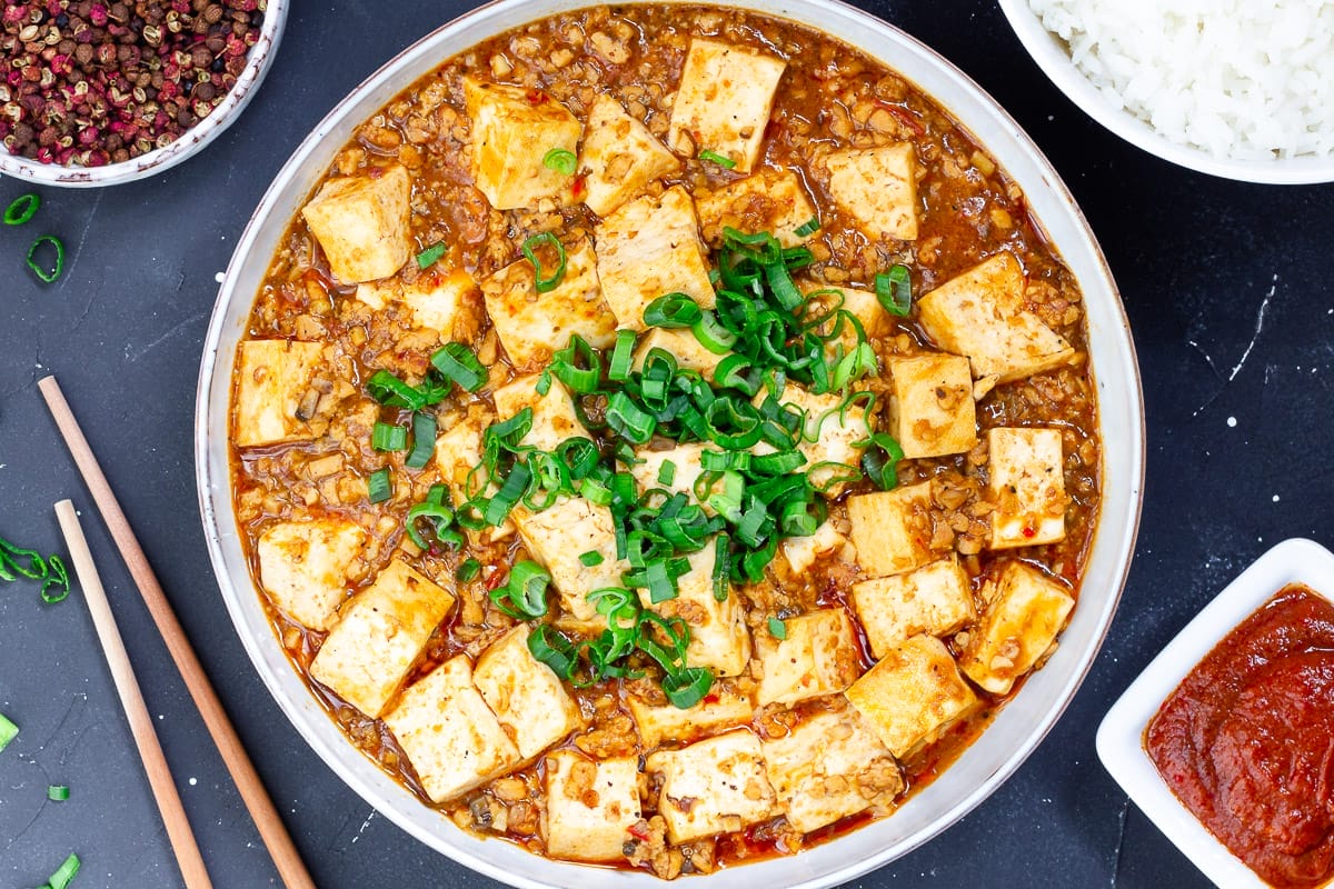 Vegetarian Ma Po Tofu